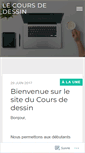 Mobile Screenshot of cours-dessin-bordeaux.com